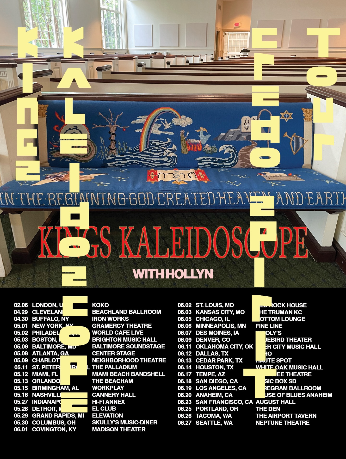 Hollyn Credo Spirit Tour Poster 2026